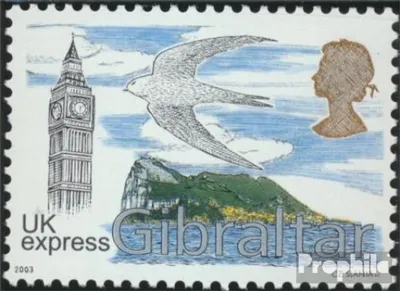 Produktbild von Briefmarken Gibraltar 2003 Mi 1049 (kompl.Ausg.) postfrisch Eilmarke