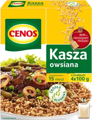 Immagine prodotto di Cenos Farina d'avena 400 g (4 x 100 g)