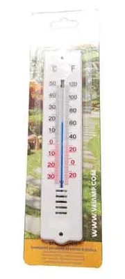 Image de THERMOMÈTRE D'INTÉRIEUR/EXTÉRIEUR EN PLASTIQUE 20 cm