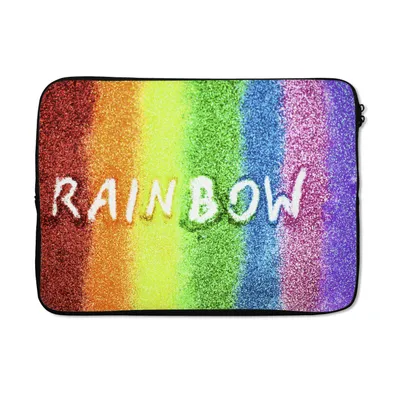 Produktbild von MuchoWow® Laptop Hülle 13 Zoll Regenbogen Laptoptasche - Laptophülle - Sleeve - Rundumschutz
