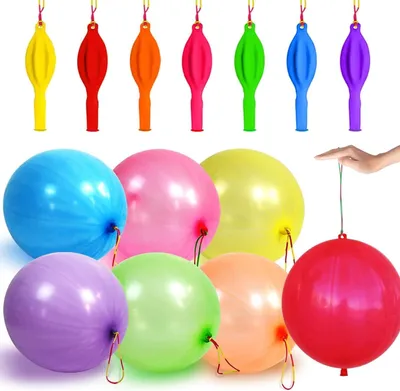 Imagen del producto de Globos de plástico, 20 unidades, de colores variados, para fiestas y juegos