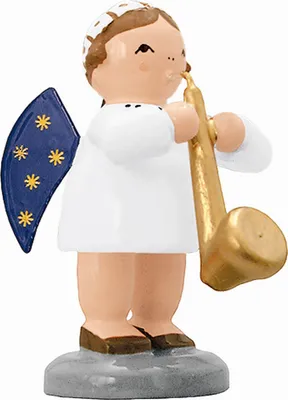 Obrázek produktu pro Miniaturní figurka anděla se saxofonem ŠxHxV= 3x4x5cm NOVINKA