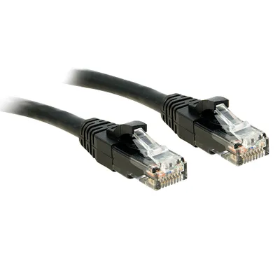 Produktbild von LINDY Patchkabel Cat6 U/UTP schwarz 10m
