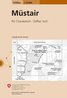 Produktbild von Swisstopo 1 : 25 000 Müstair