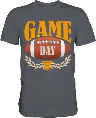 Produktbild von American Football Spieltag T-Shirt – Dark Grey / XL