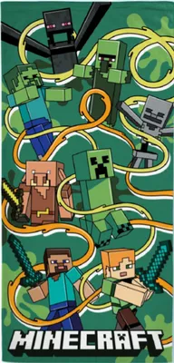 Immagine prodotto di Minecraft Badetuch 70x140cm - Funtage Graphic Design