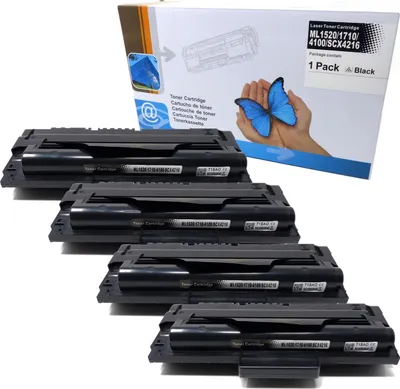 Produktbild von 4x Toner (ersetzt ML1520/ 1710/ 4100/ SCX4216)