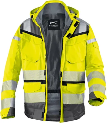 Zdjęcie produktu dla KÜBLER unisex Warnjacke REFLECTIQ orange Größe 4XL