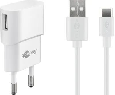 Obrázek produktu pro Goobay 45299, Vnitřní, AC, 1 A, 1 m, Bílá