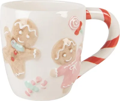 Produktbild von Clayre & Eef Becher 14x9x10 cm 350 ml Keramik