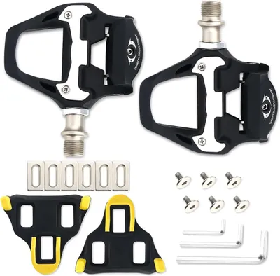 Obrázok produktu pre Nášľapné bicyklové pedále, hliníková zliatina, pre cestné bicykle