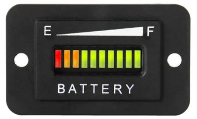 LED Batterie-Indikator 12-72V Blei-Säure Kapazitätsanzeige IP65
