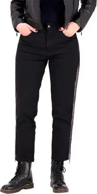Produktbild von Salsa Jeans Glamour Cropped Slim Fit Jeans Schwarz 29 / 28 Damen Schwarz 29