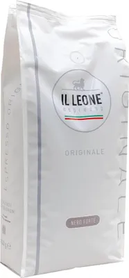 Produktbild von Il Leone Nero Forte Kaffeebohnen 1kg – Dunkle Röstung, intensiv & kräftig, 80% Robusta & 20% Arabica, ideal für Espresso & Kaffee-Vollautomaten