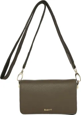 Produktbild von DAY ET Leder Umhängetasche Abendtasche City Bags Mini Crossbody Bag Military Olive grün