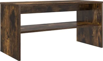 Zdjęcie produktu dla vidaXL Szafka pod TV dąb wędzony 80 x 35 x 40 cm materiał drewnopochodny