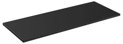 Image de Plateau meuble sous vasque - 120 x 46 x 2,5 cm - Rosario Black