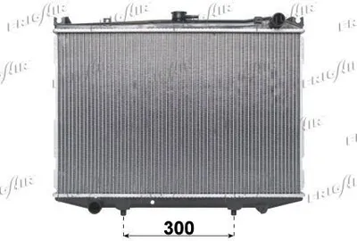 Produktbild von FRIGAIR 0121.3045 Kühler Wasserkühler Motorkühler für NISSAN PICK UP (D21) TERRANO I (WD21)