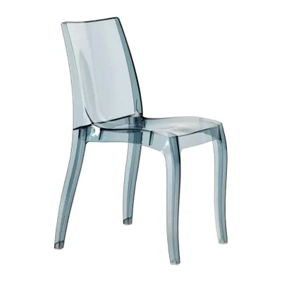 Produktbild von Durchsichtige Stühle Polycarbonat Grand Soleil Cristal Light - Transparent Grau