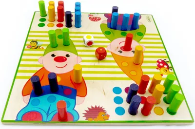 Obrázek produktu pro Dřevěná společenská hra Trpaslíci ŠxDxV 250x250x40mm NOVINKA