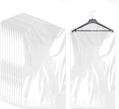 Immagine prodotto di Copriabiti trasparenti 60x90 cm per abiti appesi