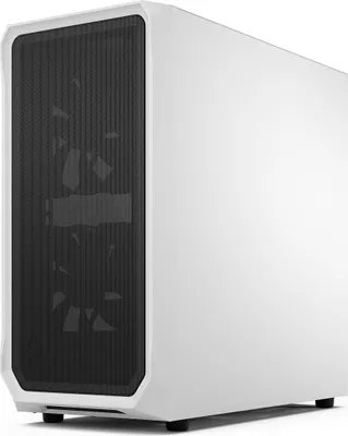 Zdjęcie produktu dla Fractal Design Focus 2, PC, biały, ATX, micro ATX, Mini-ITX, stal, szkło hartowane, 17 cm, 40,5 cm