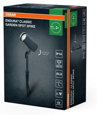 Produktbild von Außenlampe GU10 41.5 cm hoch Erdspieß Modern Außenleuchte