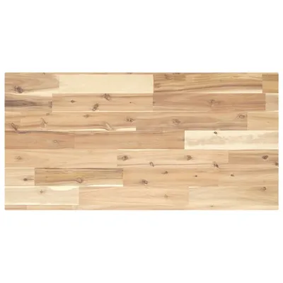 Zdjęcie produktu dla Półka ścienna, 60x40x2 cm, surowe lite drewno akacjowe
