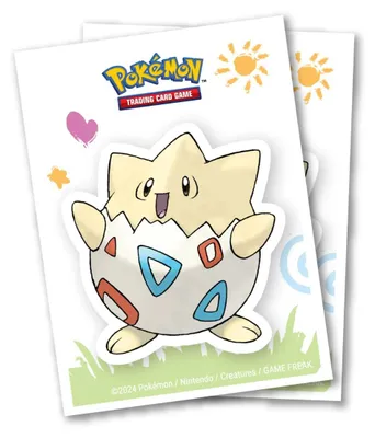 Produktbild von 105 Ultra Pro Apex Sleeves - Pokemon - Togepi (66x91mm)