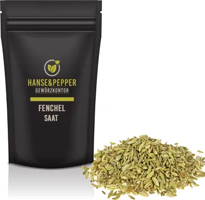 Produktbild von 500g Fenchel Samen ganz Fenchel Tee Natur Gewürz e Qualität - Pro Serie