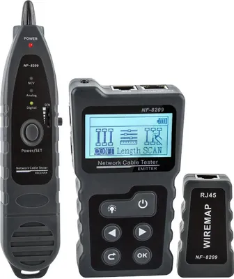 Obrázek produktu pro Tester sítě pro sledování kabelů, multifunkční, přesné měření délky, NF-8209