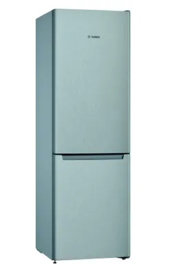 Produktbild von Bosch Serie 2 KGN36ELEA, 305 l, SN-T, 11 kg/24h, E, Fresh Zone Fach, Edelstahl