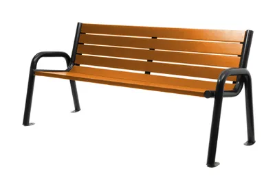 Obrázek produktu pro Zahradní lavice Holtz ocelová lavice zahradní venkovní lavice 02003 pro terasy 170x79x41 cm