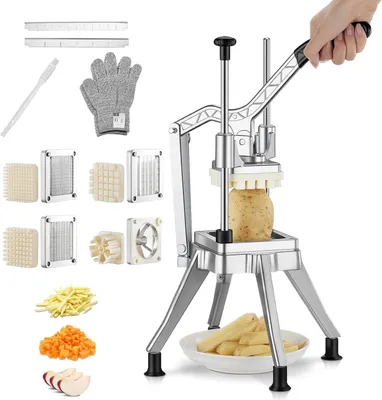 Obrázek produktu pro Kráječ zeleniny a kráječ hranolků se 4 nerezovými noži