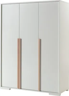 Produktbild von London Kleiderschrank Buche Weiß 145,6 x 195,2 x 56 cm
