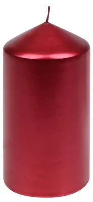 Produktbild von Stumpenkerzen "Edelglanz" Rubin Rot 150/77 mm, 4 Stück