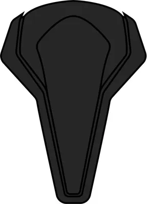Produktbild von Top-Luftansaugung Schwarzer Helm Airoh H.20