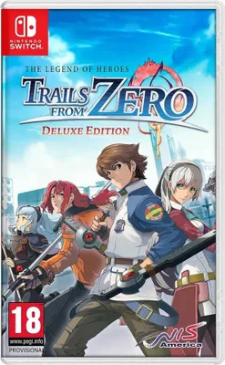 Zdjęcie produktu dla Nintendo Games Switch The Legend Of Heroes Trails From Zero Deluxe Edition Imp Japan Transparent Transparent One Size