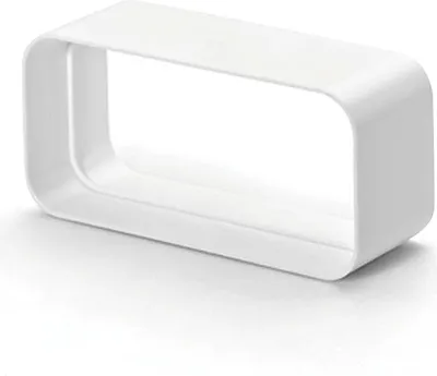 Productafbeelding van Naber MF-RVB 125 buisconnector, wit - ventilatietechniek