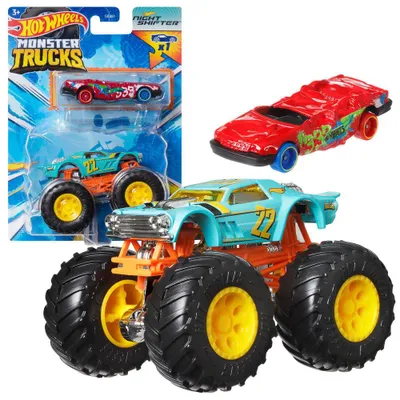 Produktbild von Hot Wheels Monster Trucks HWN36, Monstertruck, 3 Jahr(e), Metall, Kunststoff, Mehrfarbig