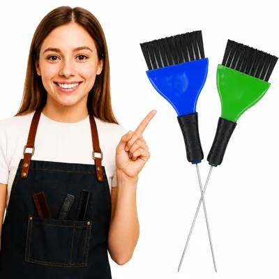 Image de Pinceau professionnel pour la teinture des cheveux, Image générée par une IA