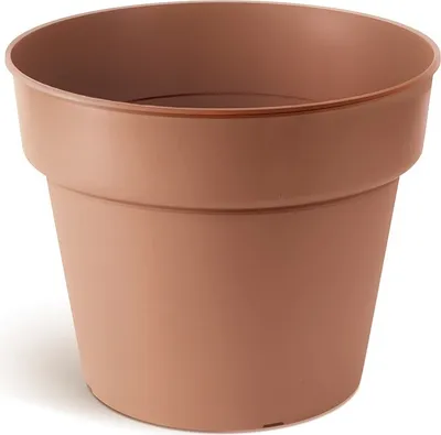 Produktbild von Kunststoff-Blumentopf PLANTIS terracotta matt 12,4 cm