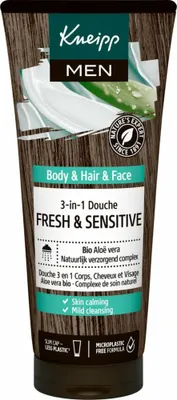 Immagine prodotto di Kneipp - Shampoo e doccia - Uomo - Fresh & Sensitive - Per pelle sensibile e secca - 200 ml - 1 pezzo