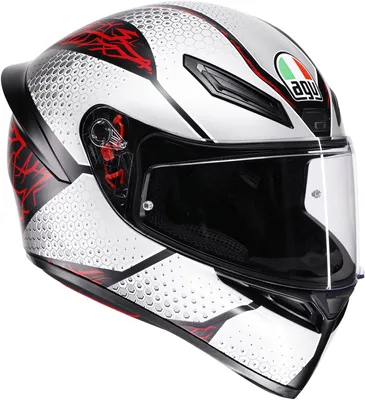 Zdjęcie produktu dla Kask AGV K1 S Speedarmor, czarny/szary/czerwony, XL (61/62)