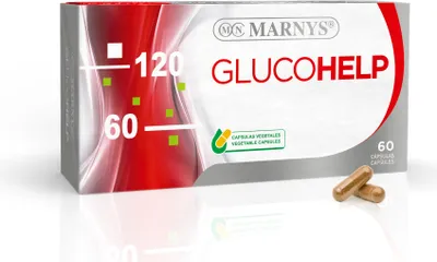 Produktbild von MARNYS Glucohelp mit Chrom und Zimt  Untersttzt einen gesunden Blutzuckerspiegel, 60 Kapseln
