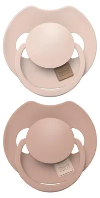 Produktbild von Difrax Dynamic LOVI Prime Schnuller - 0-6 Monate - 2 Stück - Nude / Blush