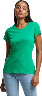 Produktbild von Build Your Brand Basic Kurzarm-t-shirt Grün 4XL Damen Grün 4XL