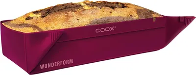Produktbild von coox WUNDERFORM Basic M Dunkelrot faltbare Kastenform Bckform Silikon