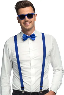 Produktbild von Party Zubehör Set 3-teilig blau