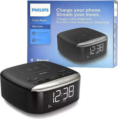 Zdjęcie produktu dla Philips TAR7606/10, przenośny, cyfrowy, FM, 4 W, 4,45 cm, 4,45 cm (1,75 cala)